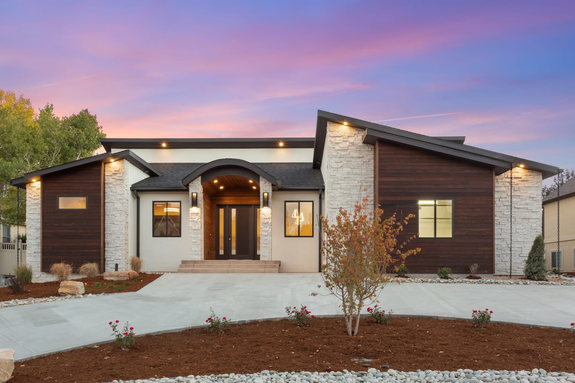 Custom home exterior renovation details by Kiefer Built Contracting