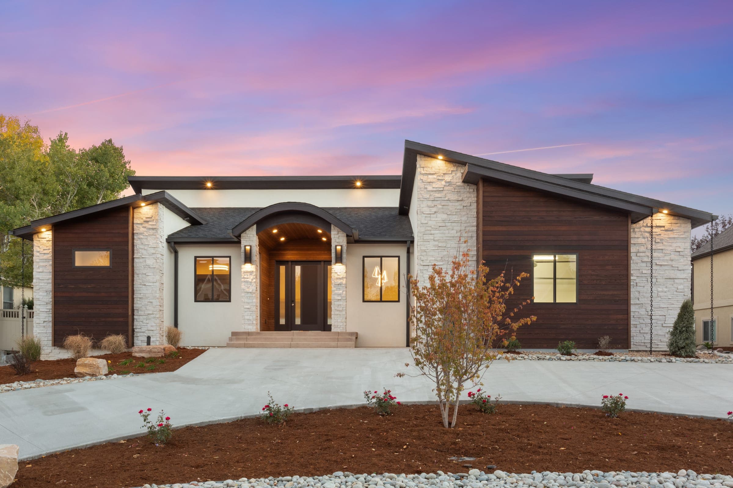 Custom home exterior renovation details by Kiefer Built Contracting